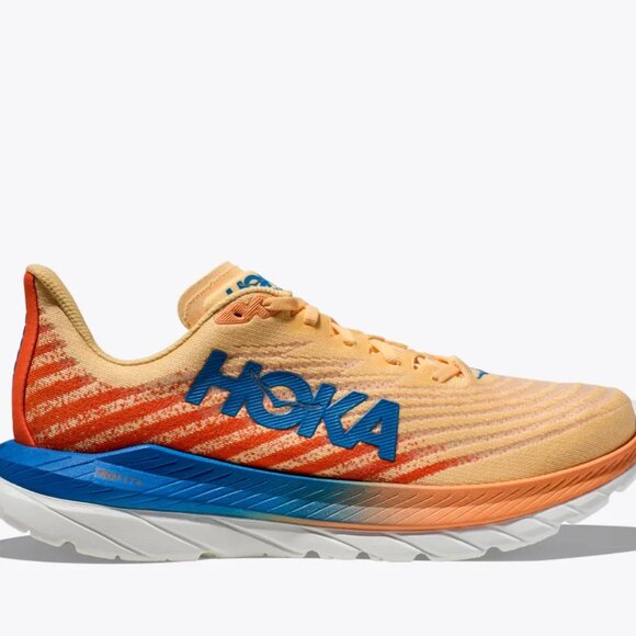 Hoke One One Men\'s Impala Vibrant Orange Mach 5 Athletic Running Shoes Size 10.5 main image 6